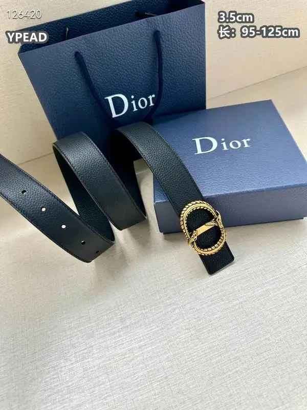 Dior belt 35mmX95-125cm 8L20